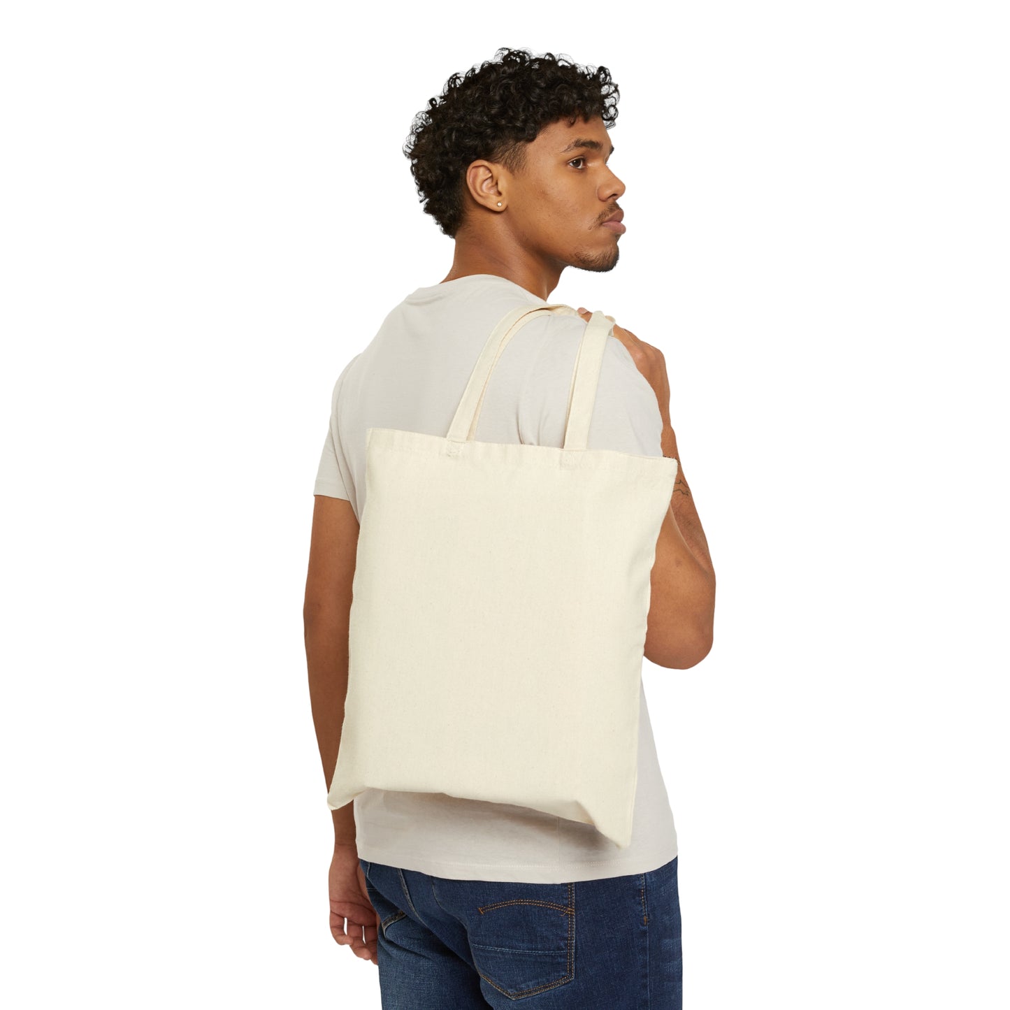 Natural Canvas Tote Bag - TWCC - A Thousand Elsewhere