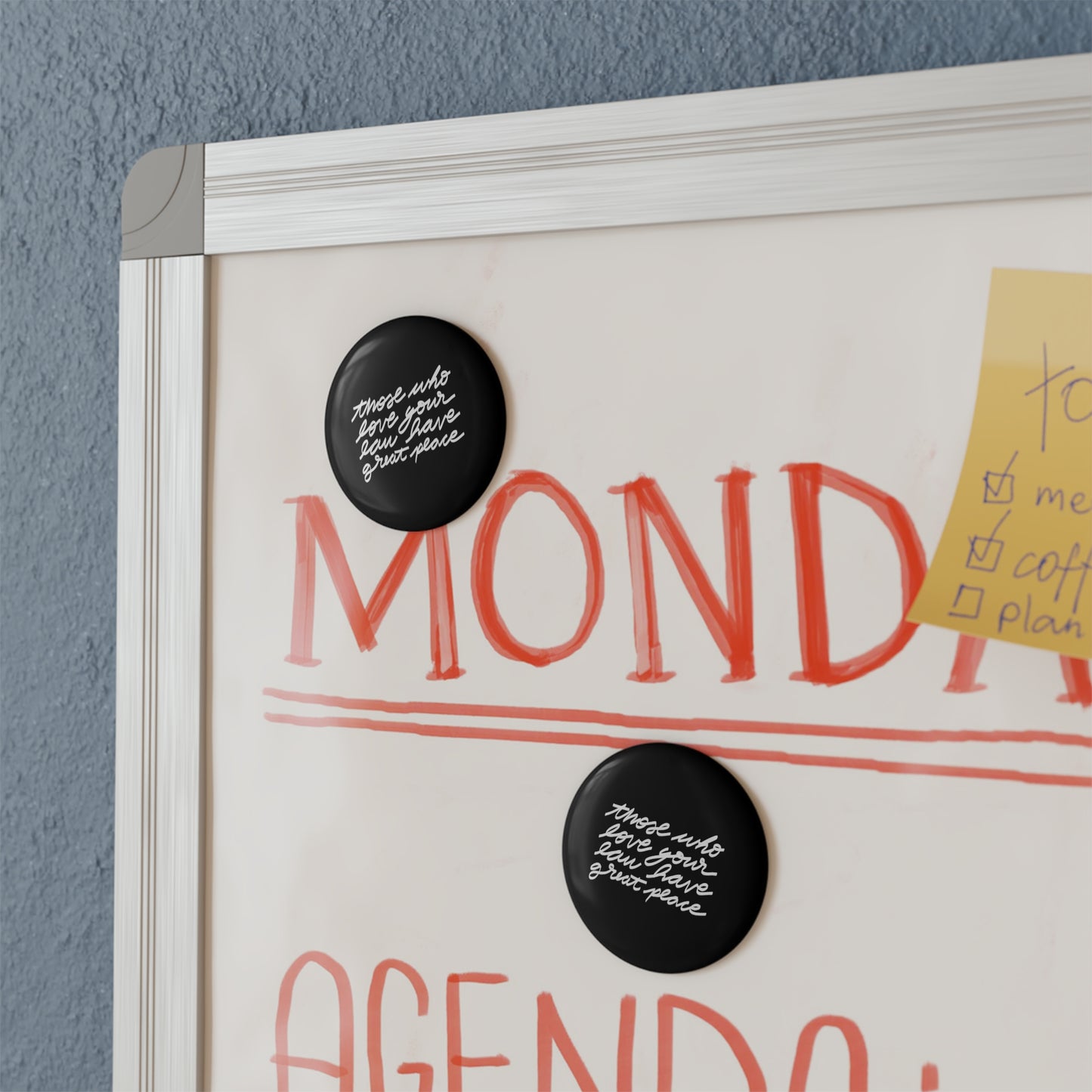 Round Button Magnet - Great Peace - A Thousand Elsewhere