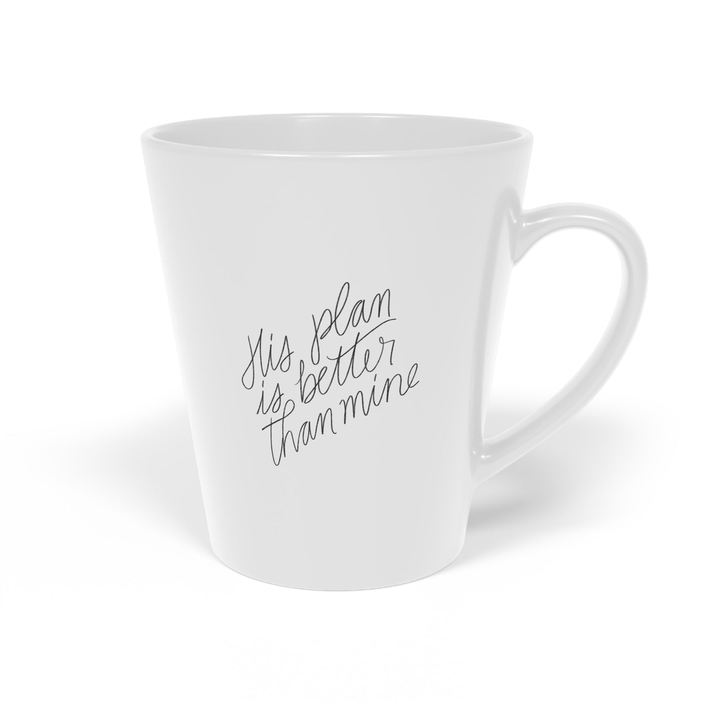 Latté Mug - His Plan - A Thousand Elsewhere