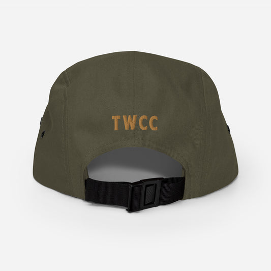 Embroidered Five Panel Hat - TWCC - A Thousand Elsewhere