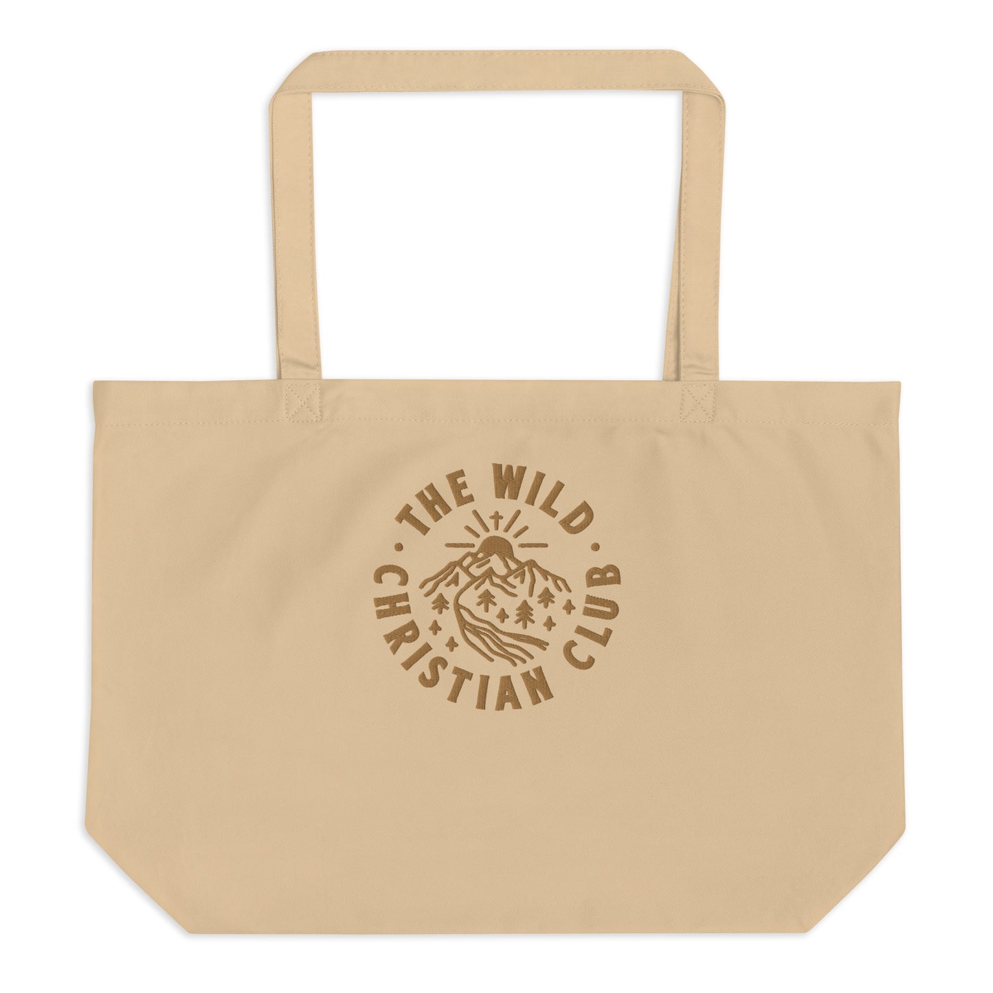 Embroidered Large Eco Tote Bag - TWCC - A Thousand Elsewhere