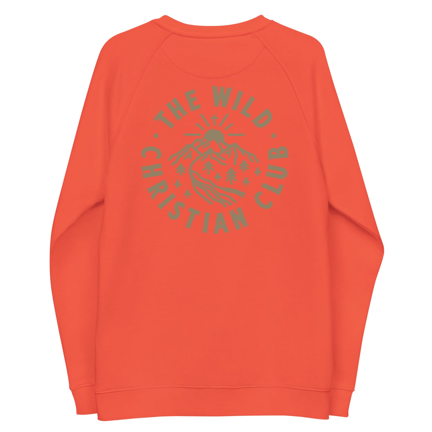 Unisex Organic Sweatshirt - TWCC, Psalm 95:4 - A Thousand Elsewhere
