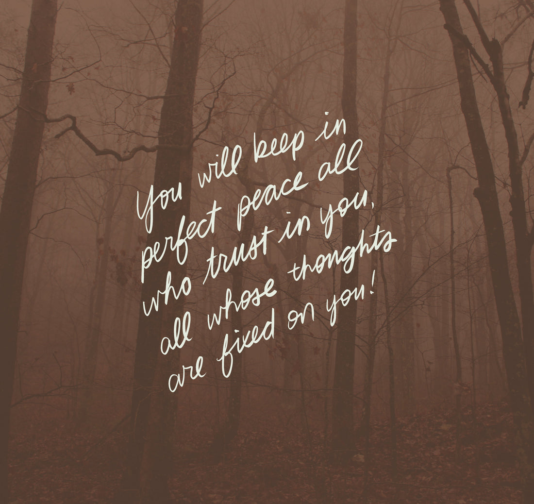 Pursuing Perfect Peace