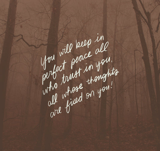 Pursuing Perfect Peace