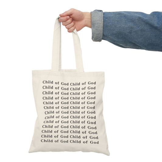Natural Tote Bag - Child of God - A Thousand Elsewhere