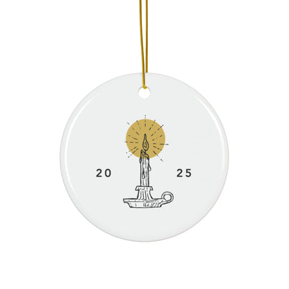 2025 Ceramic Ornament - Light of the World