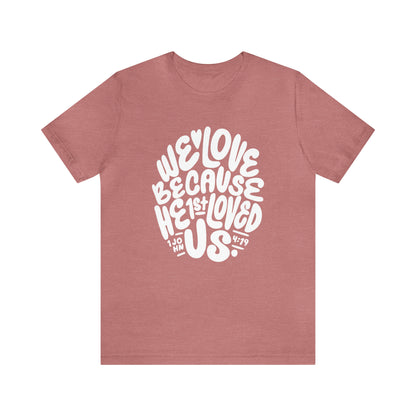 Unisex Heavy Cotton Tee - We Love - A Thousand Elsewhere