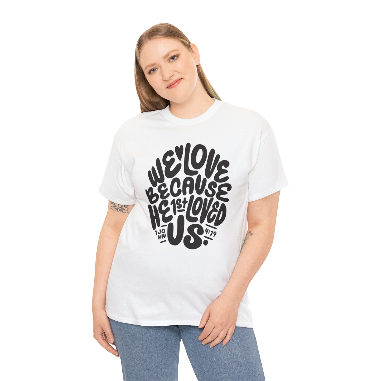 Unisex Heavy Cotton Tee - We Love - A Thousand Elsewhere