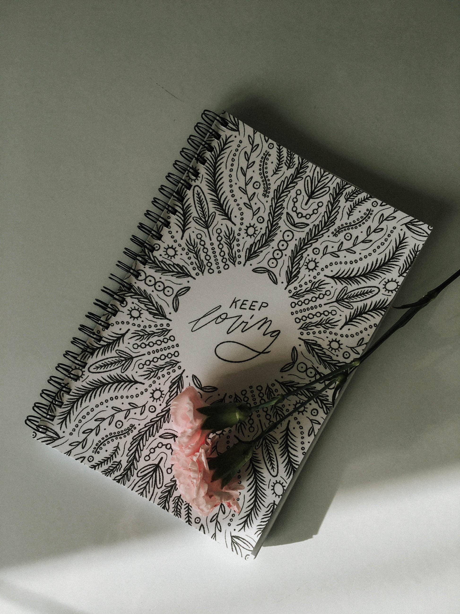 Spiral Notebook - Keep Loving - A Thousand Elsewhere