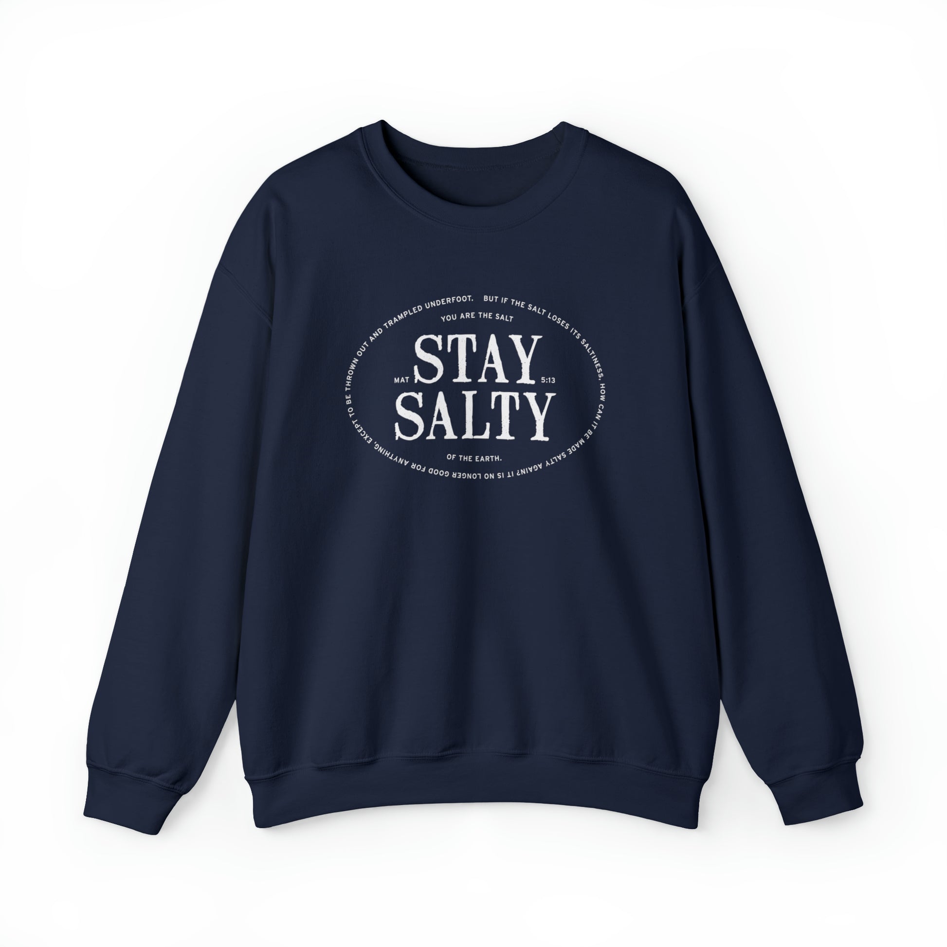 Crewneck Sweater - Stay Salty - A Thousand Elsewhere