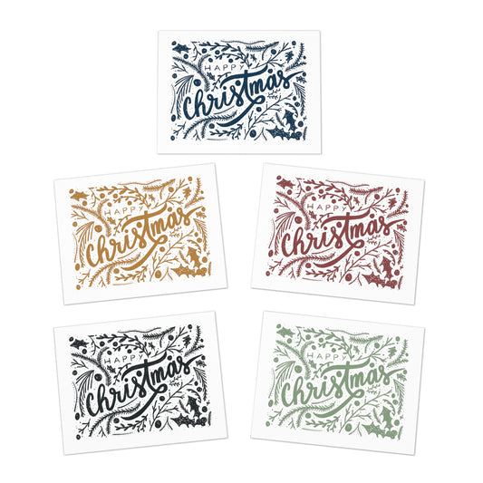 Multi-Pack of Christmas Cards (5-Pack) - A Thousand Elsewhere