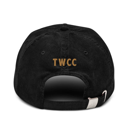 Embroidered Corduroy Hat - TWCC - A Thousand Elsewhere