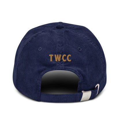 Embroidered Corduroy Hat - TWCC - A Thousand Elsewhere