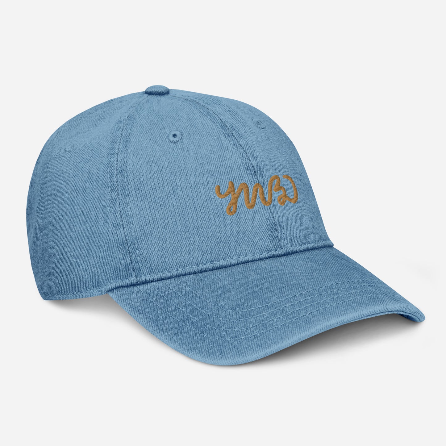 Embroidered Denim Hat - YWBD - A Thousand Elsewhere