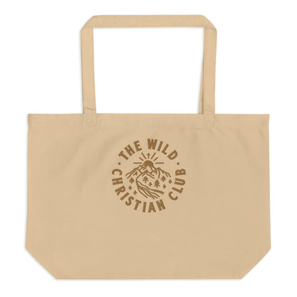 Embroidered Large Eco Tote Bag - TWCC - A Thousand Elsewhere