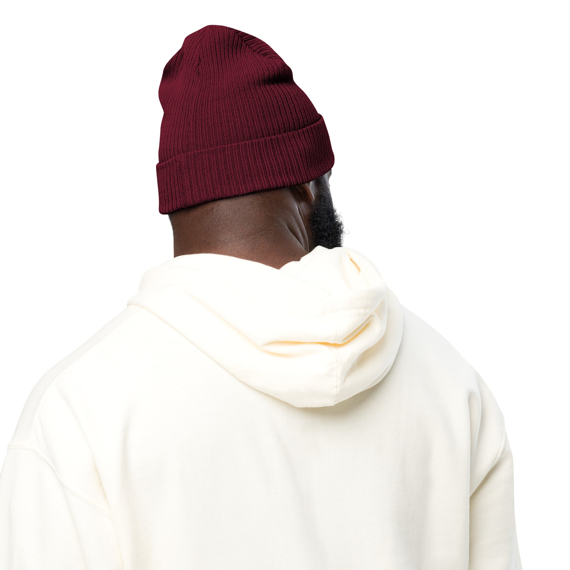 Embroidered Organic Ribbed Beanie - TWCC - A Thousand Elsewhere