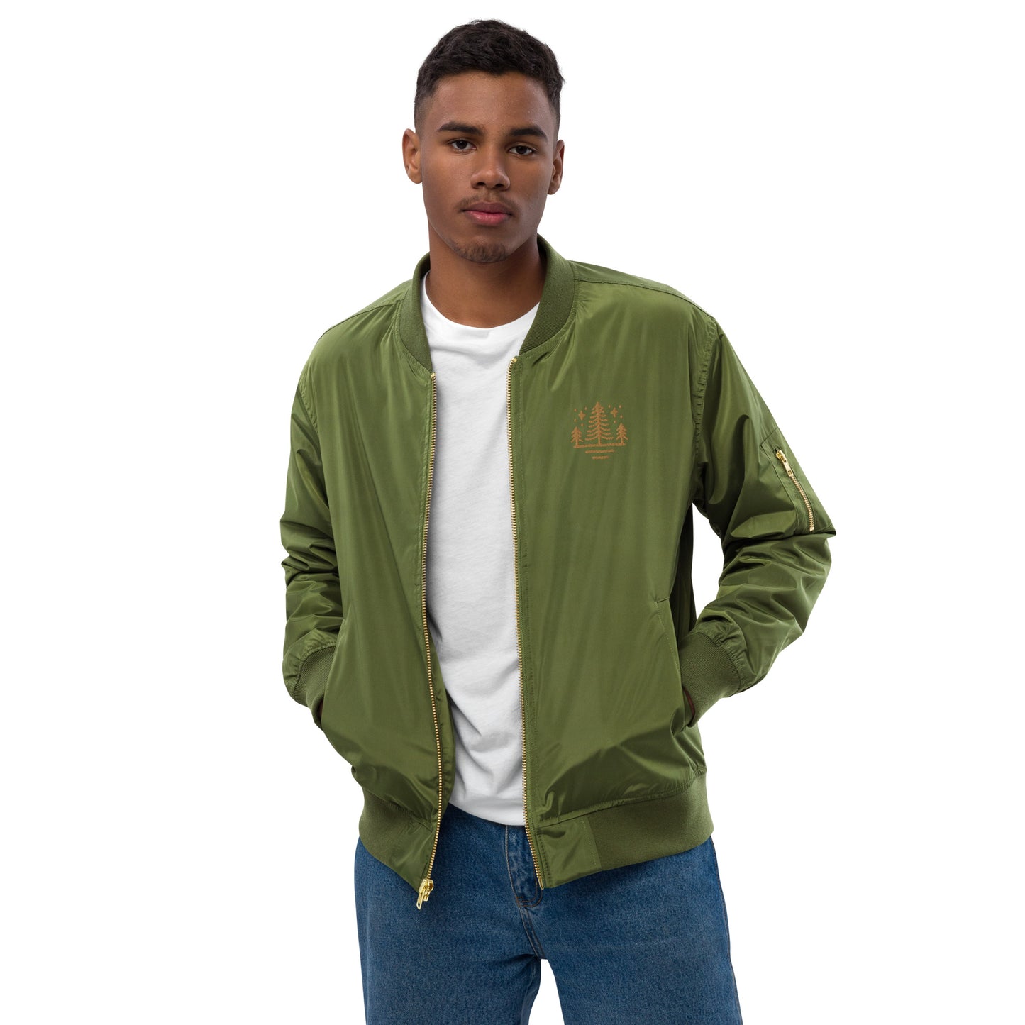 Premium Recycled Bomber Jacket - TWCC - A Thousand Elsewhere