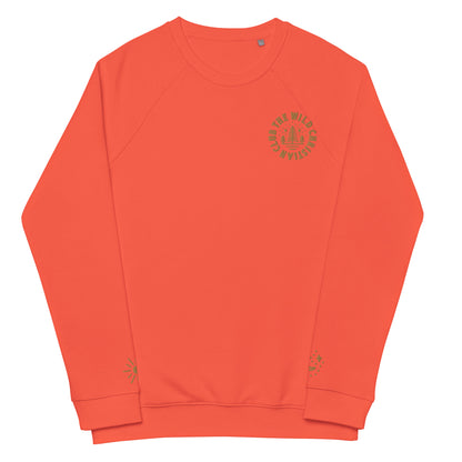 Embroidered Unisex Organic Sweatshirt - TWCC - A Thousand Elsewhere