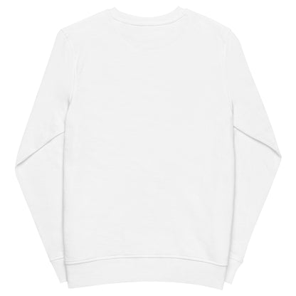 Embroidered Unisex Organic Sweatshirt - TWWC, Matthew 17:20 - A Thousand Elsewhere