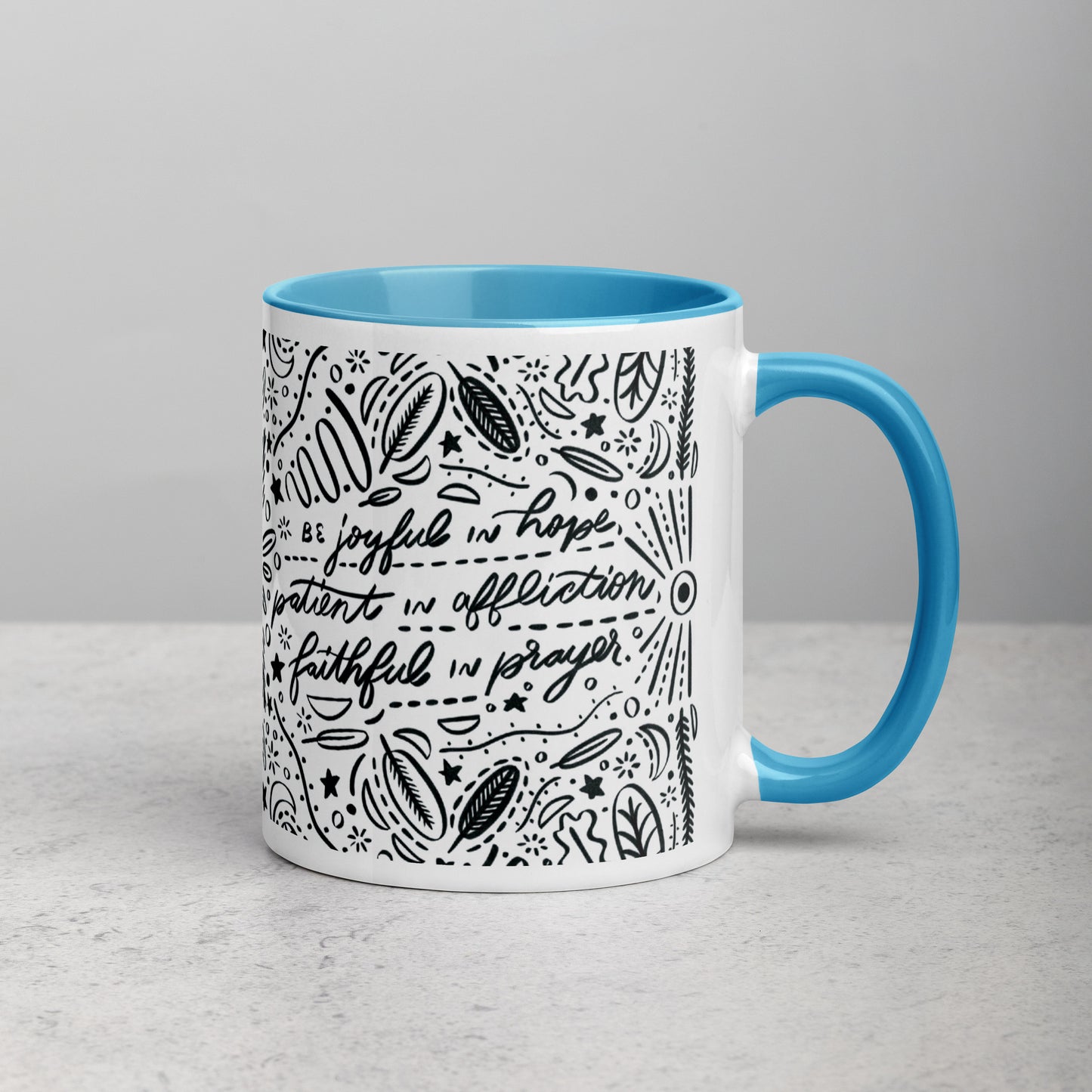 Splash of Colour Mug - Love in Action - A Thousand Elsewhere
