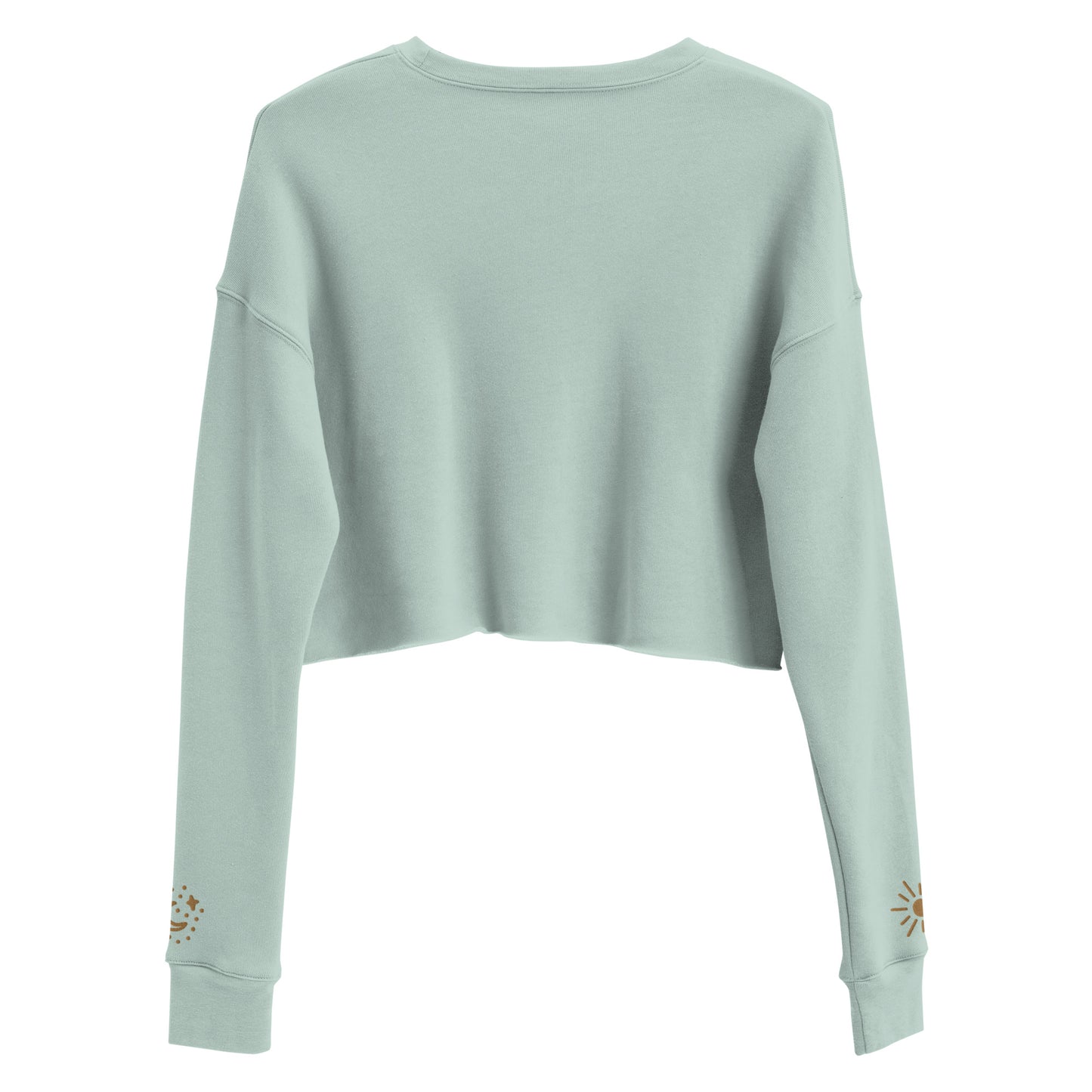 Embroidered Crop Sweatshirt - TWCC - A Thousand Elsewhere