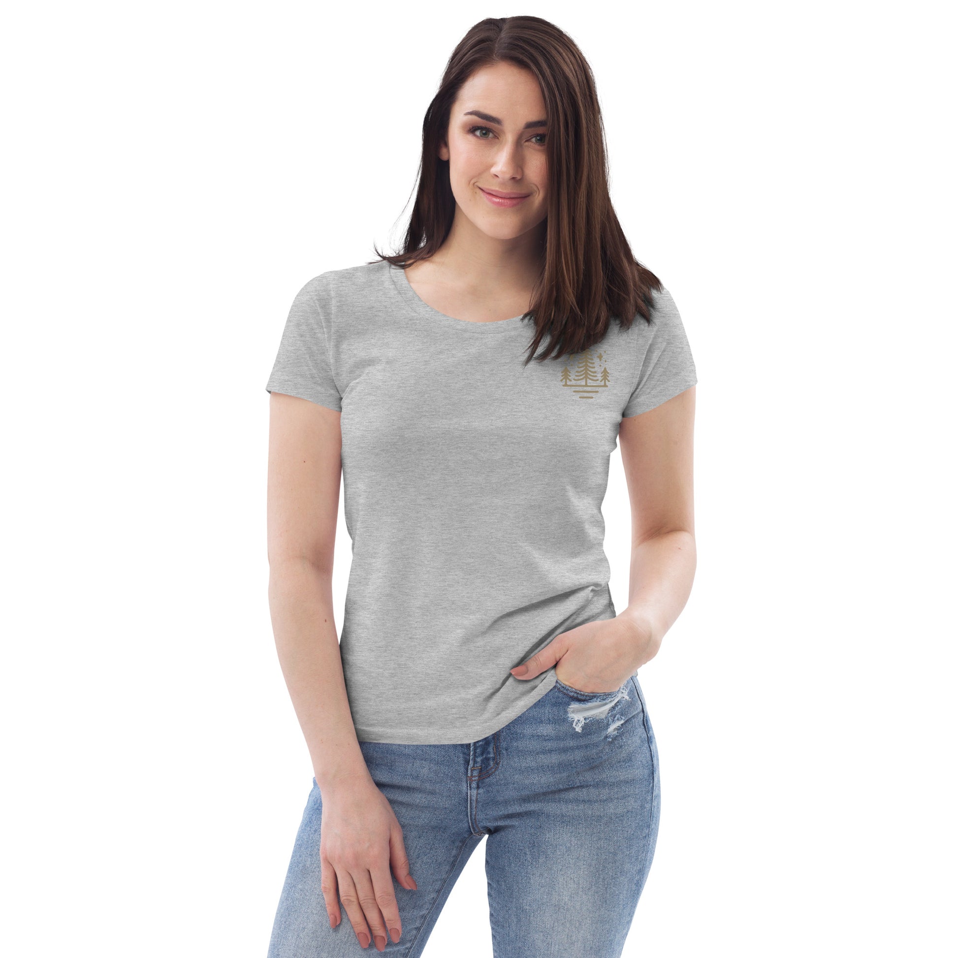 Women's Fitted Eco Tee - TWCC, Psalm 95:4 - A Thousand Elsewhere