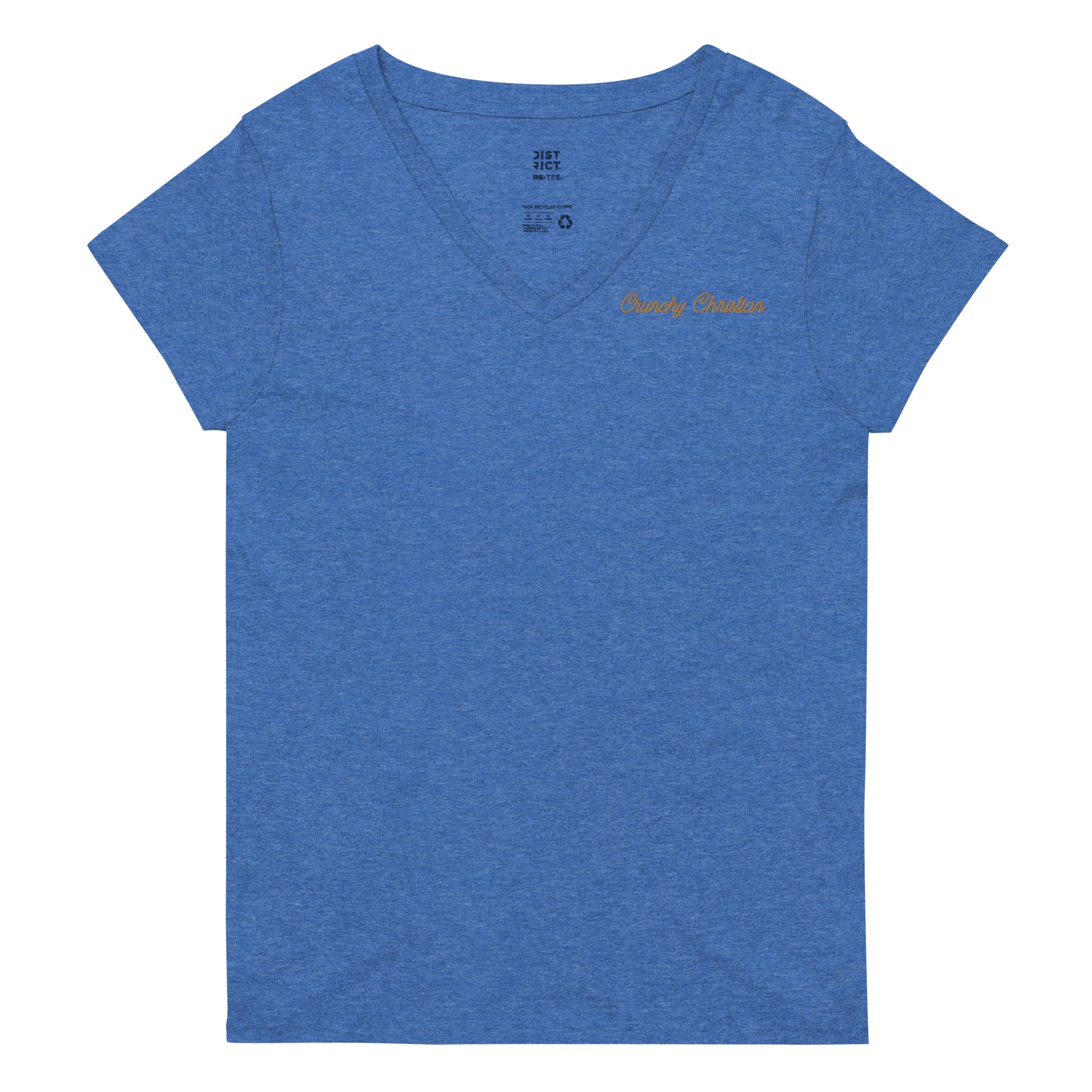 Women’s Recycled V-Neck T-Shirt - TWCC - A Thousand Elsewhere