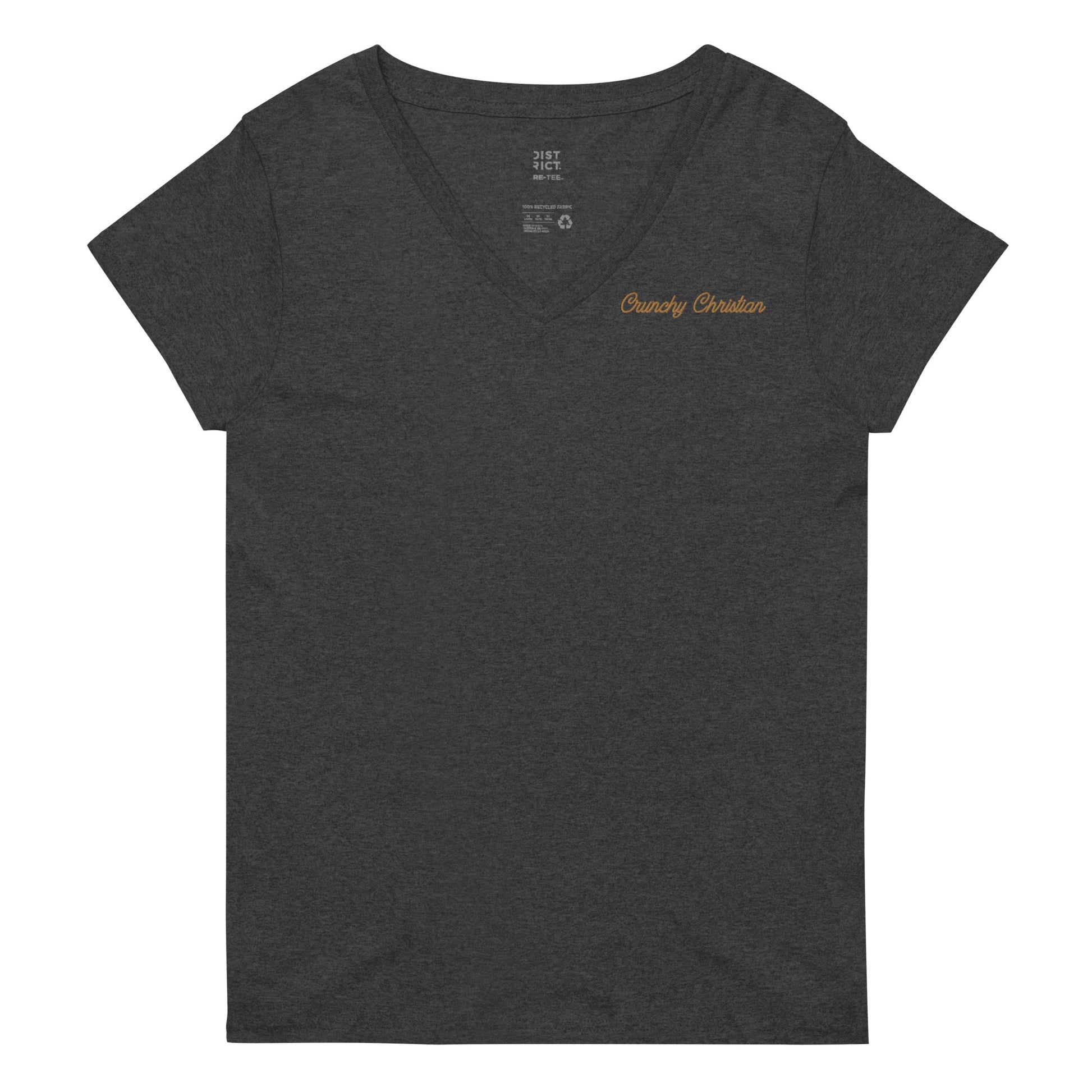 Women’s Recycled V-Neck T-Shirt - TWCC - A Thousand Elsewhere